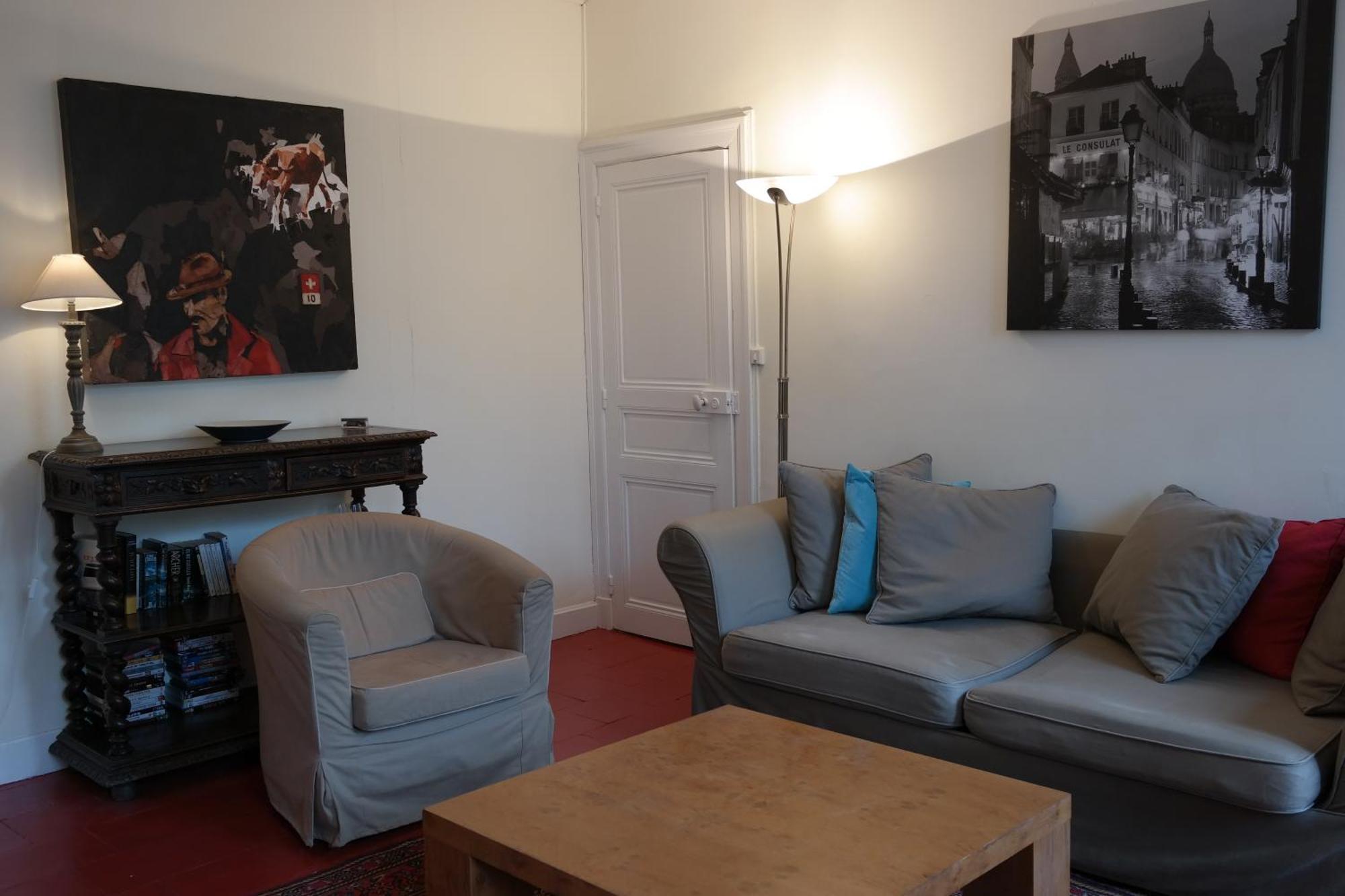 Penthouse Apartment Overlooking Place Carnot Carcassonne Extérieur photo